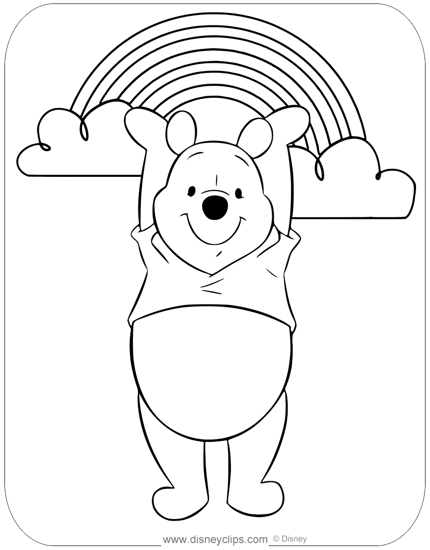 Misc Winnie The Pooh Coloring Pages In PDF Disneyclips