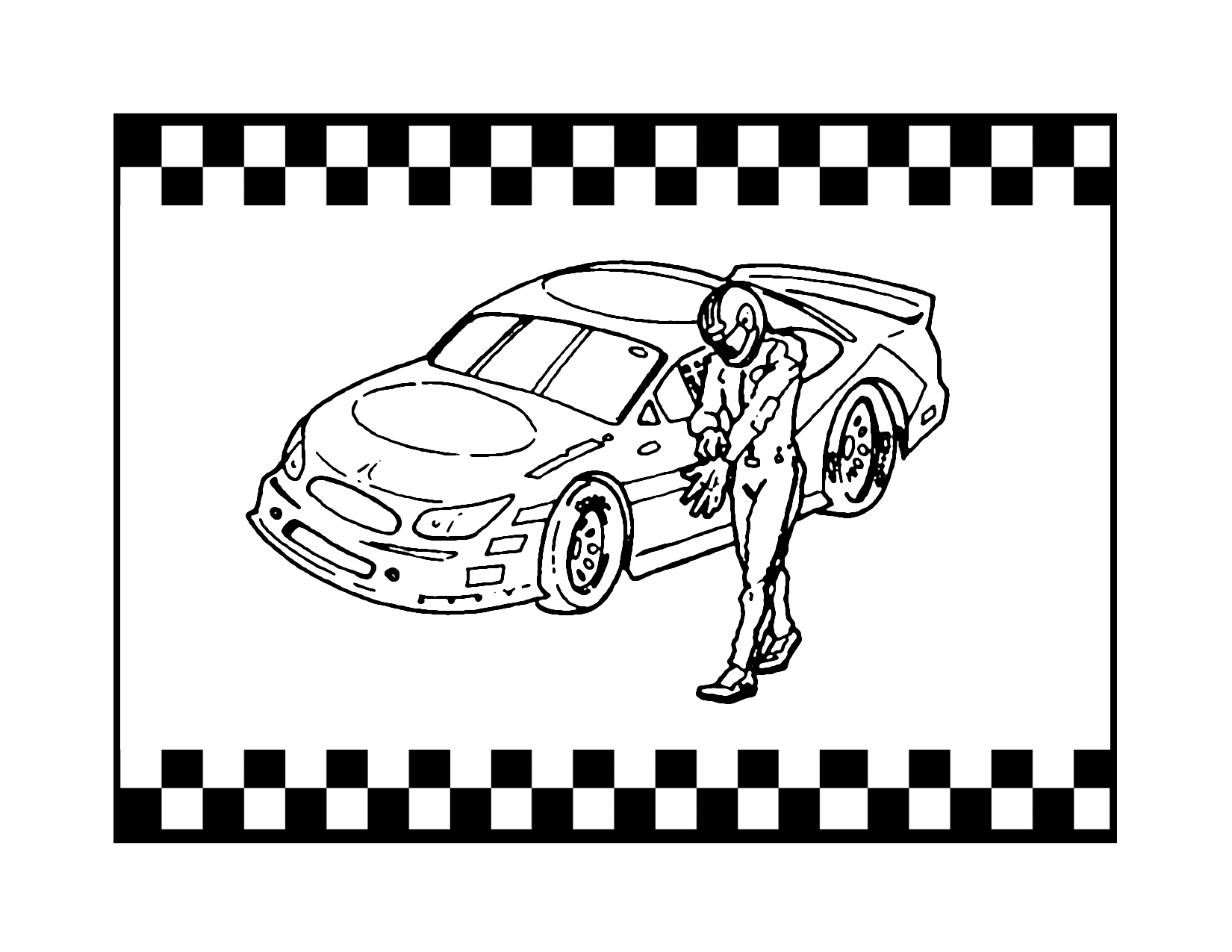Nascar Coloring Pages Printable Coloring Pages FREE
