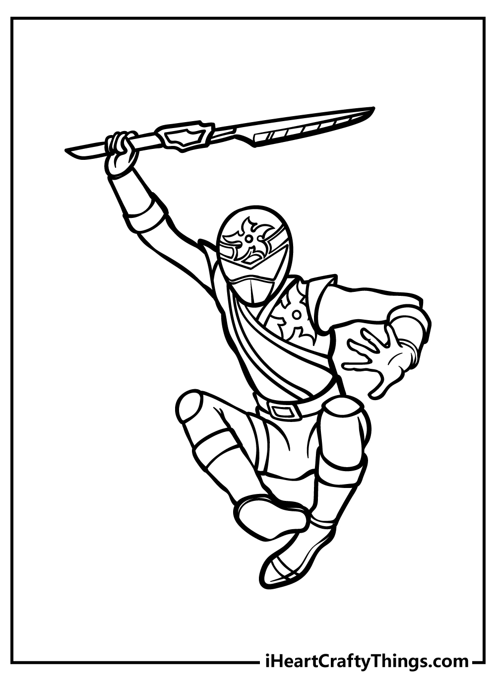 Power Rangers Coloring Pages Printable