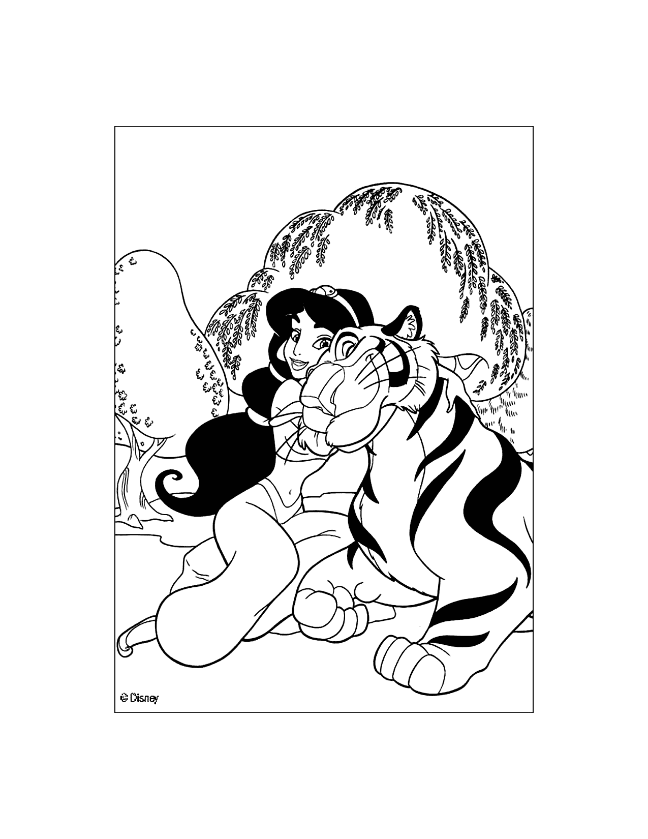 Disney Printable Coloring Page