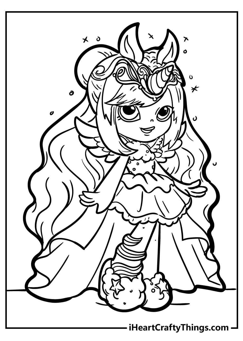 Free Printable Coloring Pages Of Shopkins