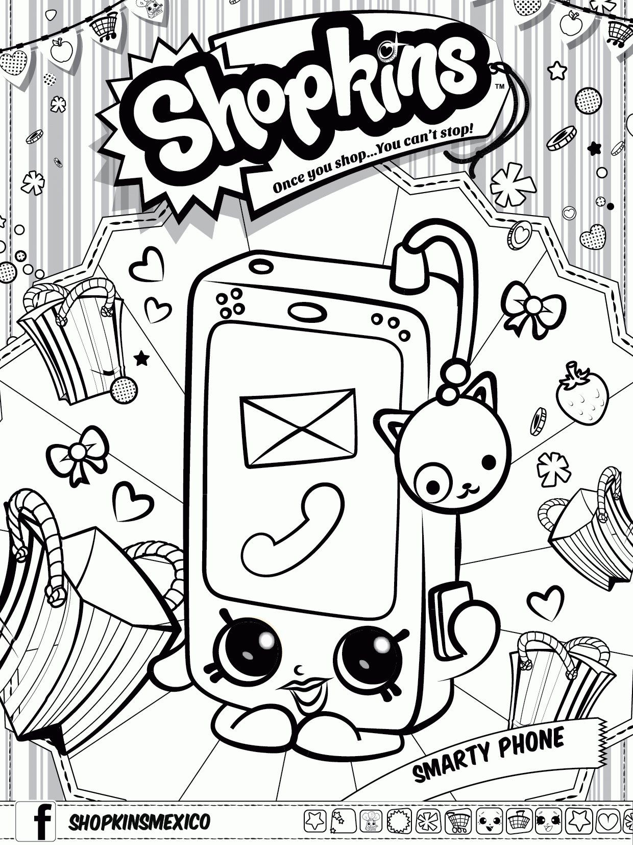Free Printable Shopkins Coloring Pages