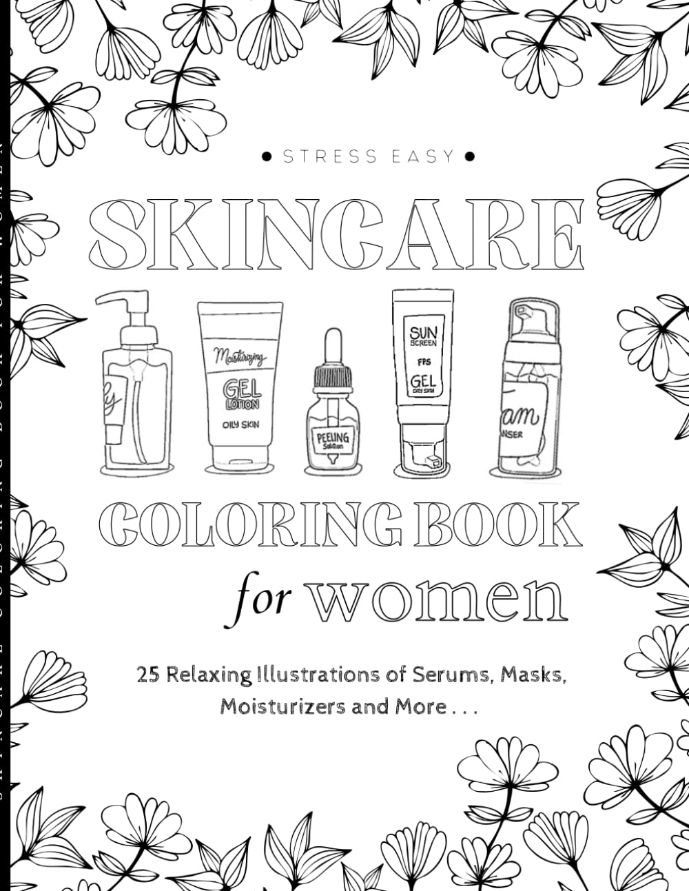 Skincare Coloring Book Press Humble 9798398227895 Amazon Books