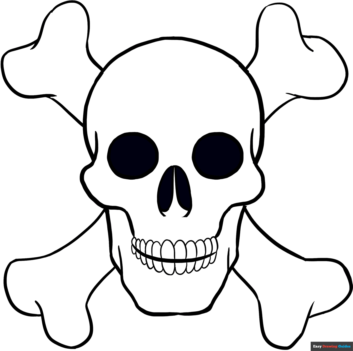 Free Skull Coloring Pages