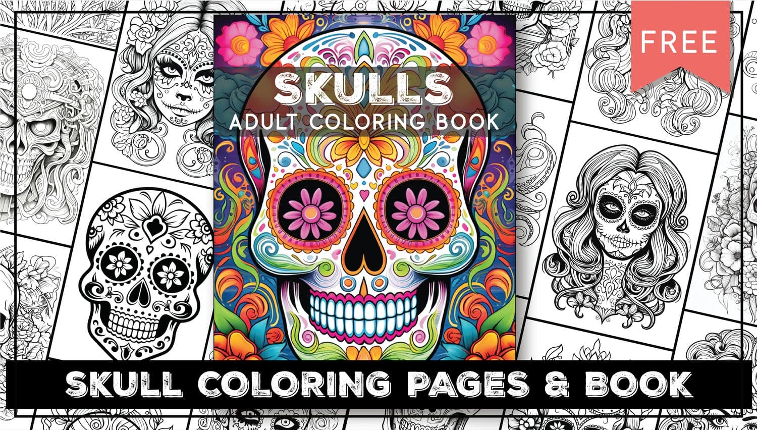 Skull Coloring Pages World Of Printables