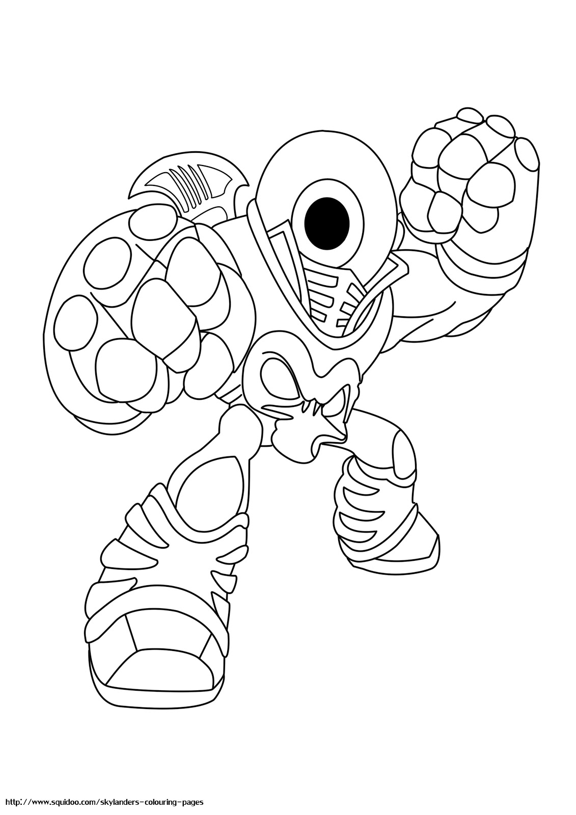 Skylanders 43446 Cartoons Free Printable Coloring Pages