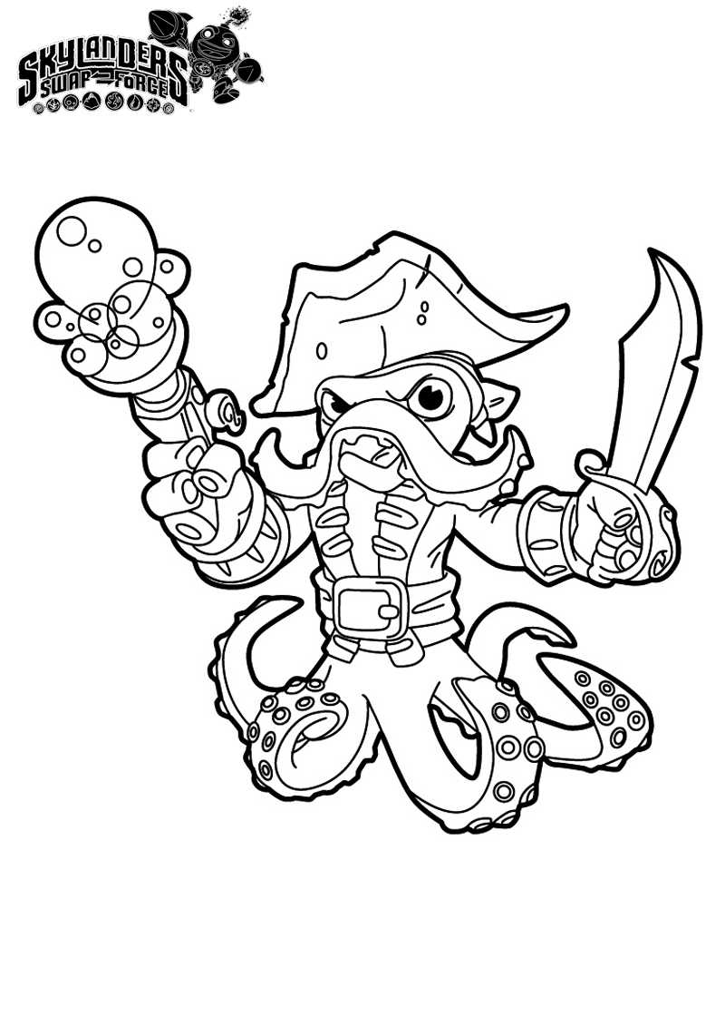 Skylanders Coloring Pages Best Coloring Pages For Kids