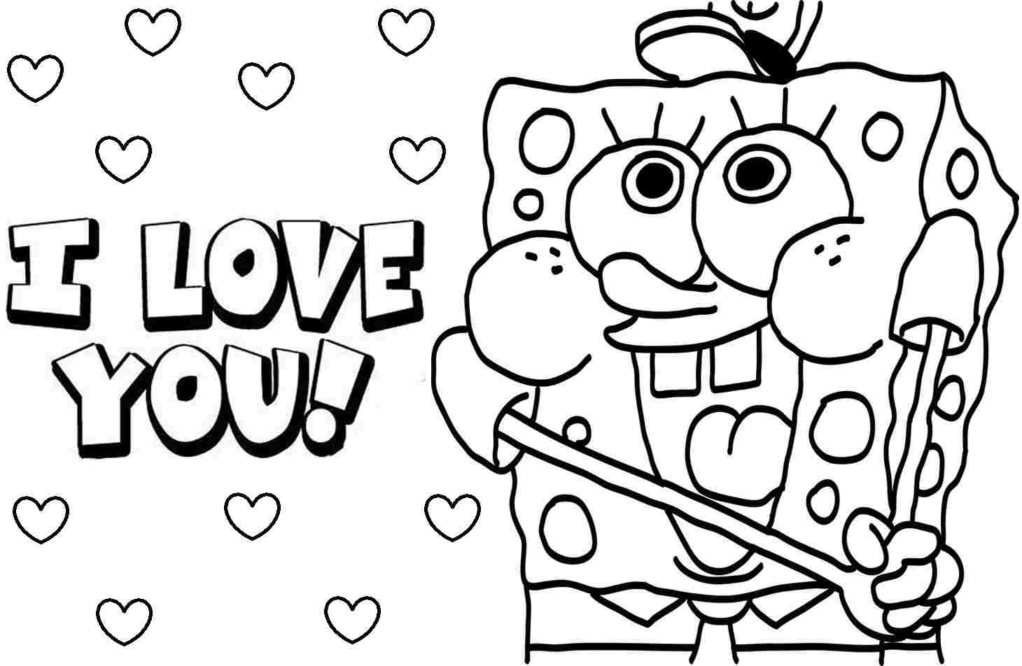 Spongebob Squarepants Coloring Pages Printable