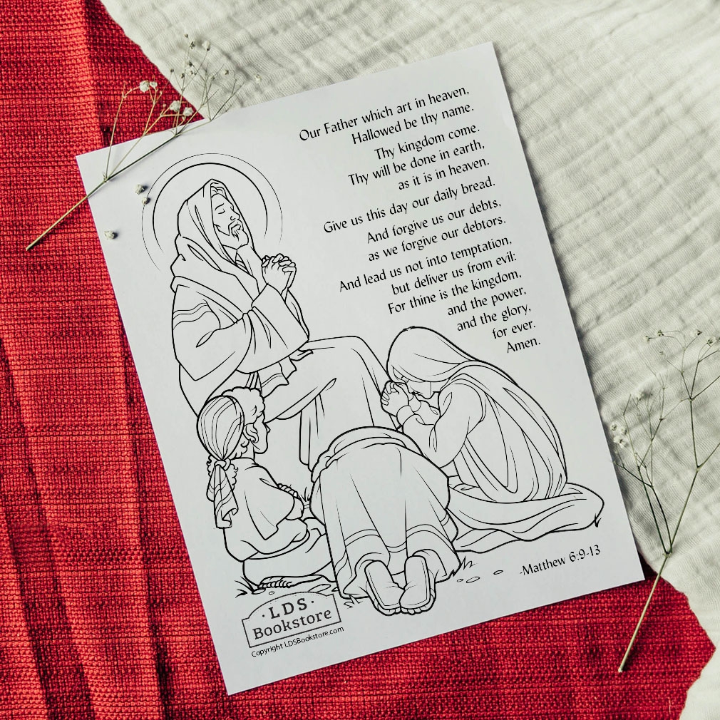 Free Printable Lord's Prayer Coloring Pages