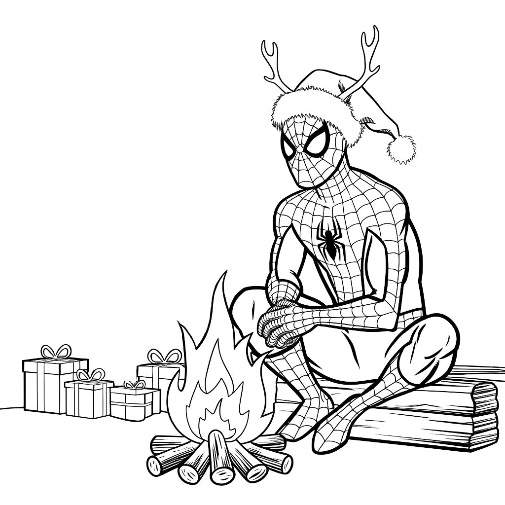 Spider-Man Coloring Pages Printable