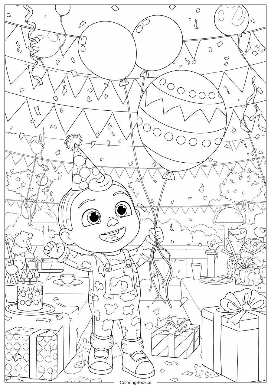 10 Cocomelon Coloring Pages Free PDF PNG Printables 