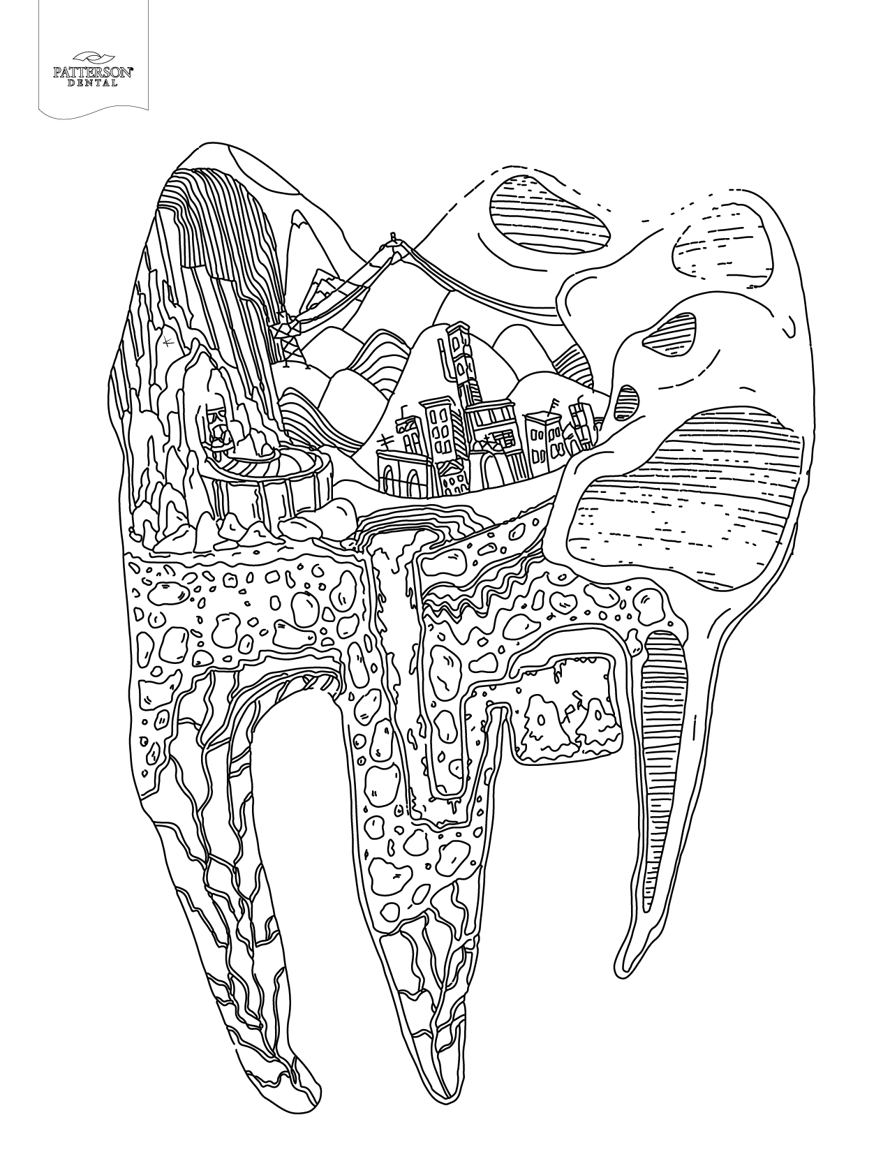 10 Toothy Adult Coloring Pages Printable Off The Cusp
