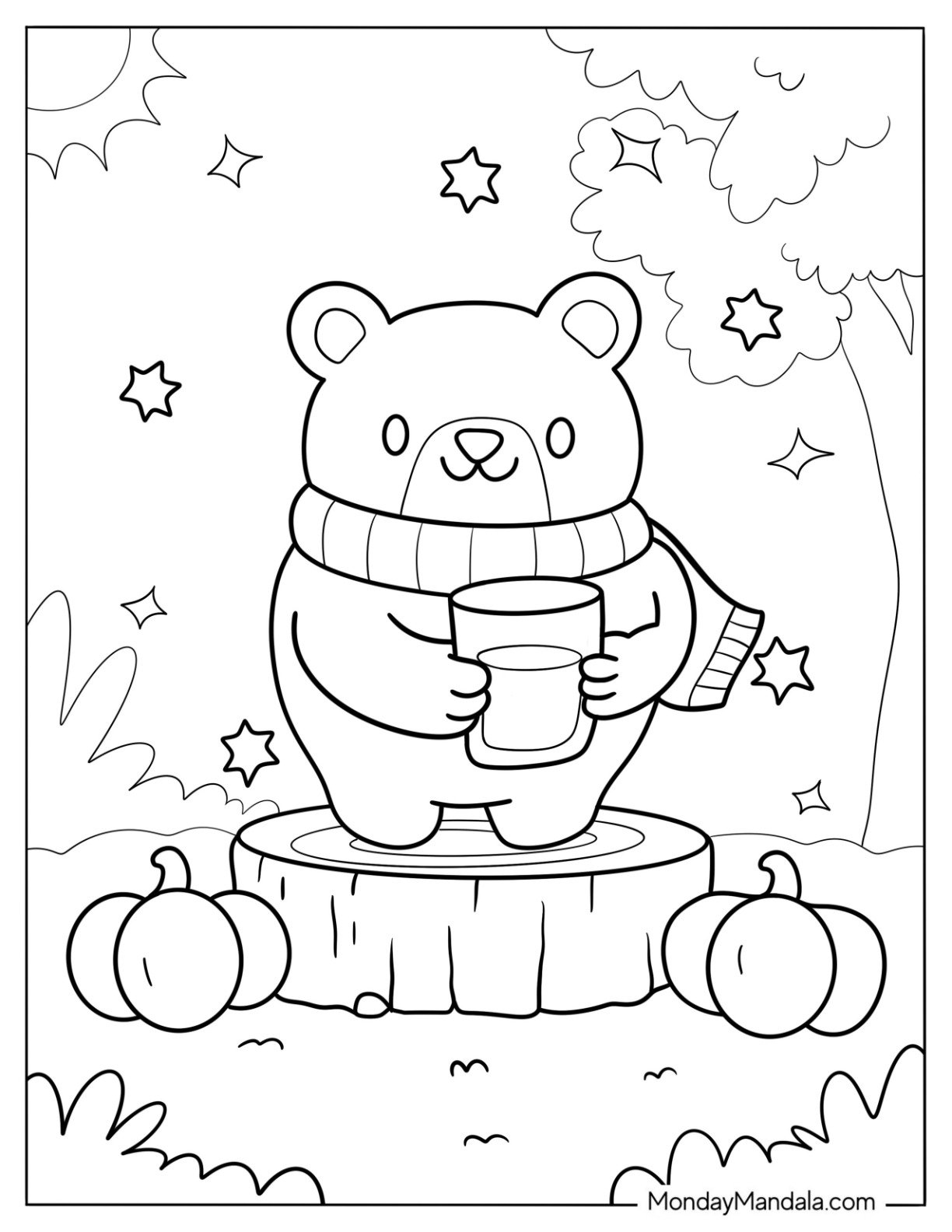 100 Kawaii Coloring Pages Free PDF Printables 