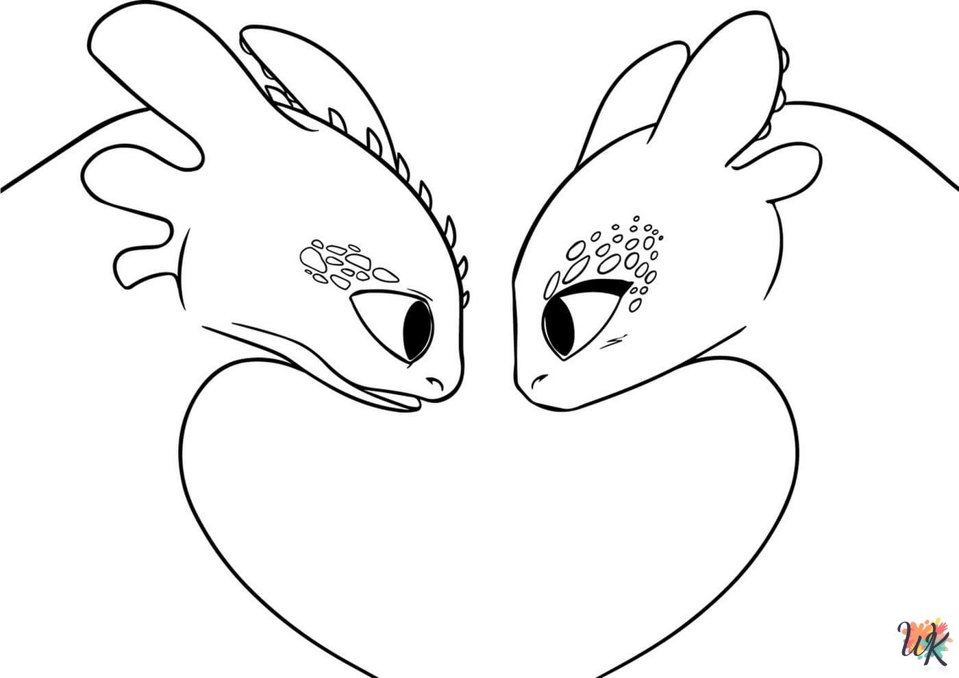 107 How To Train Your Dragon Coloring Pages For Kids