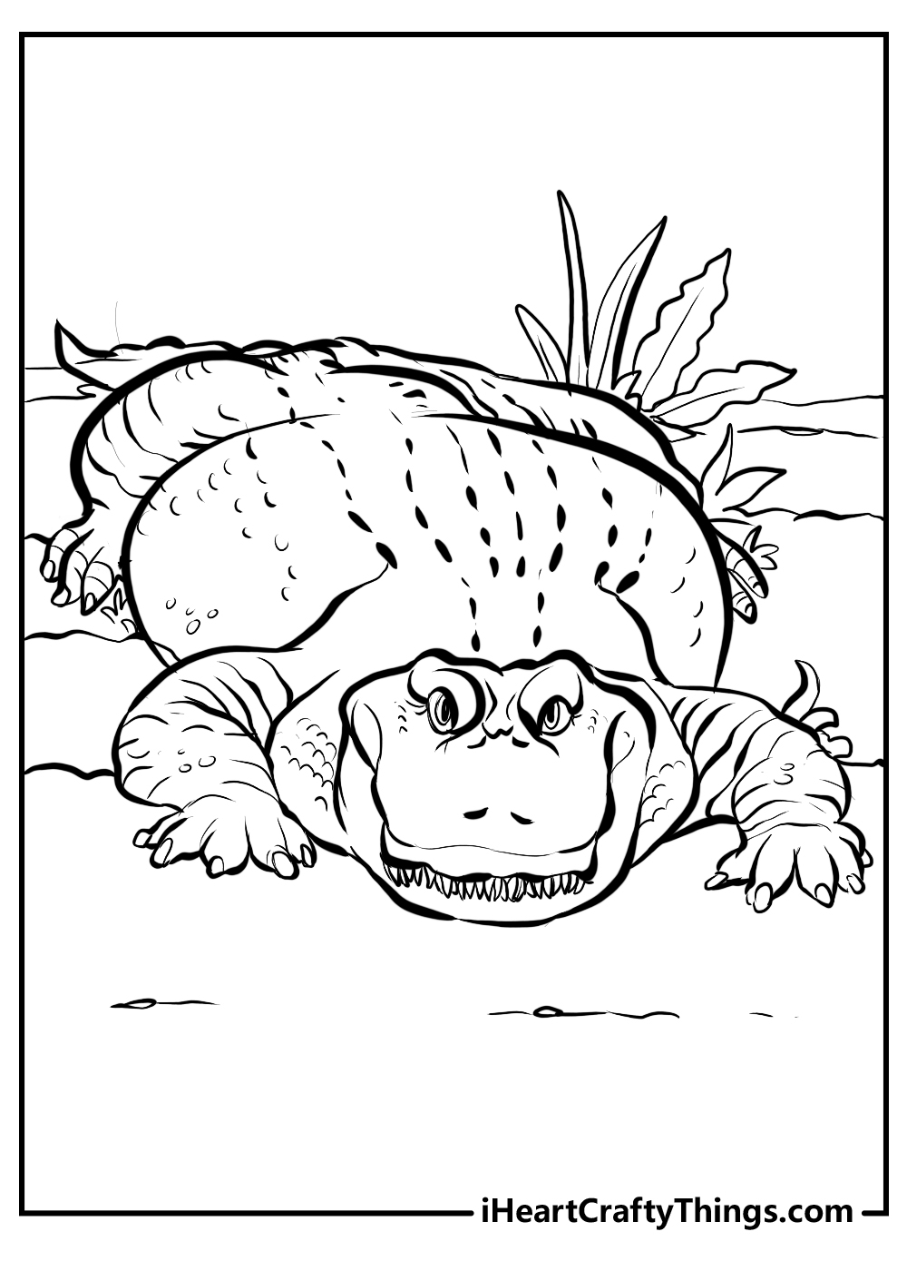 15 Alligator Coloring Pages Free Printables For Kids 