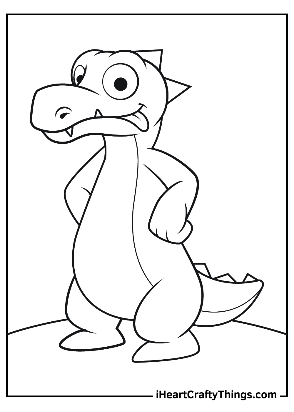 Printable Alligator Coloring Pages