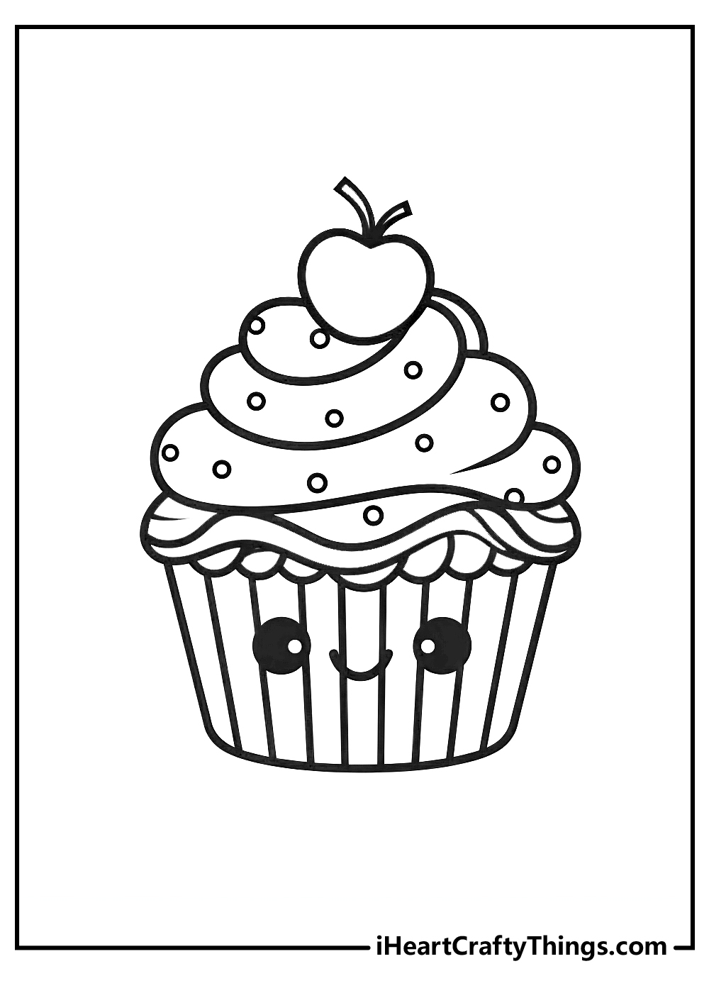 15 Cupcake Coloring Pages 100 Free Printables 
