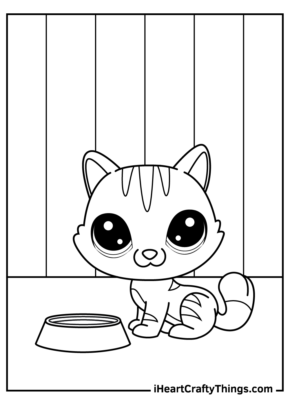 Free Dog And Cat Coloring Pages