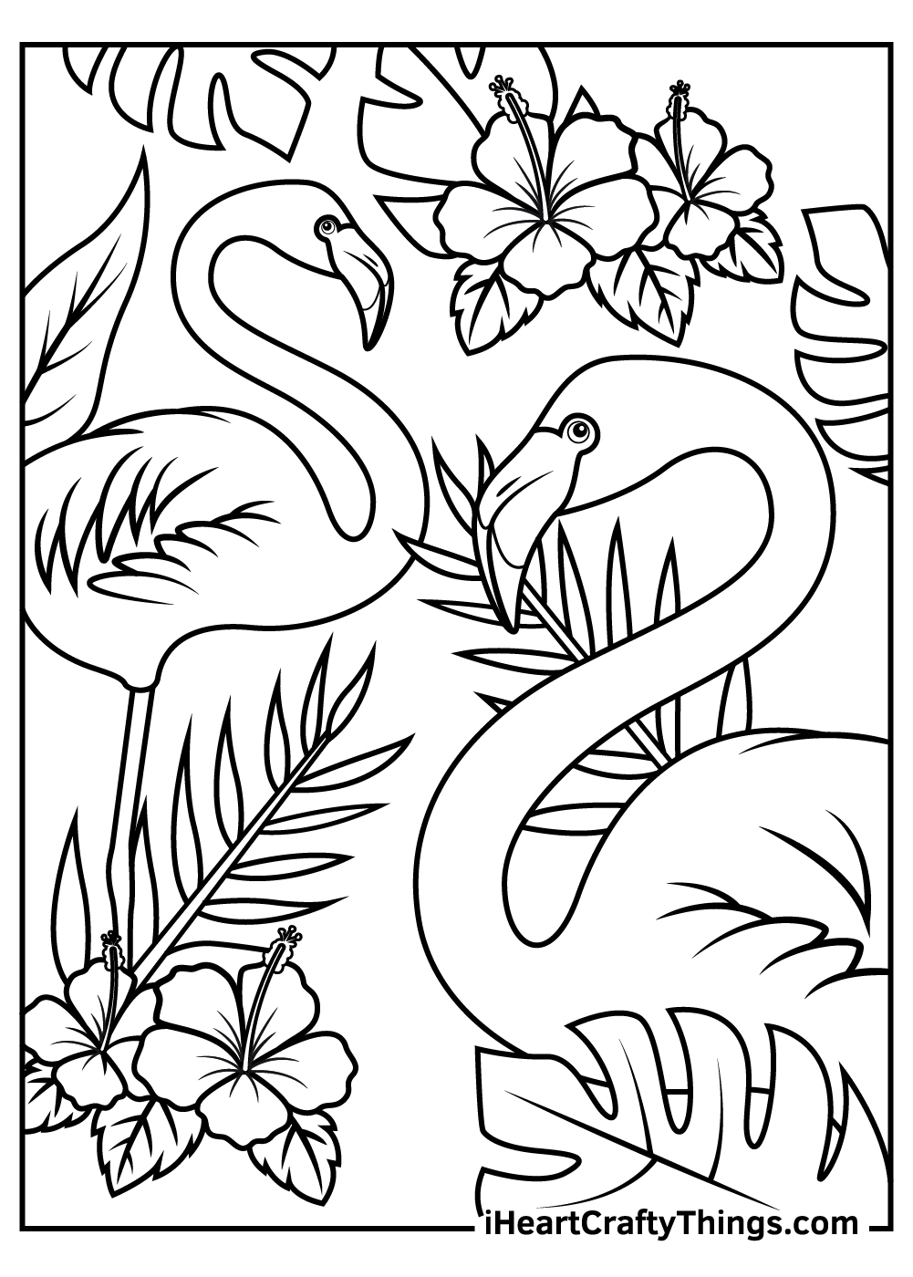 15 Flamingo Coloring Pages 100 Free Printables 