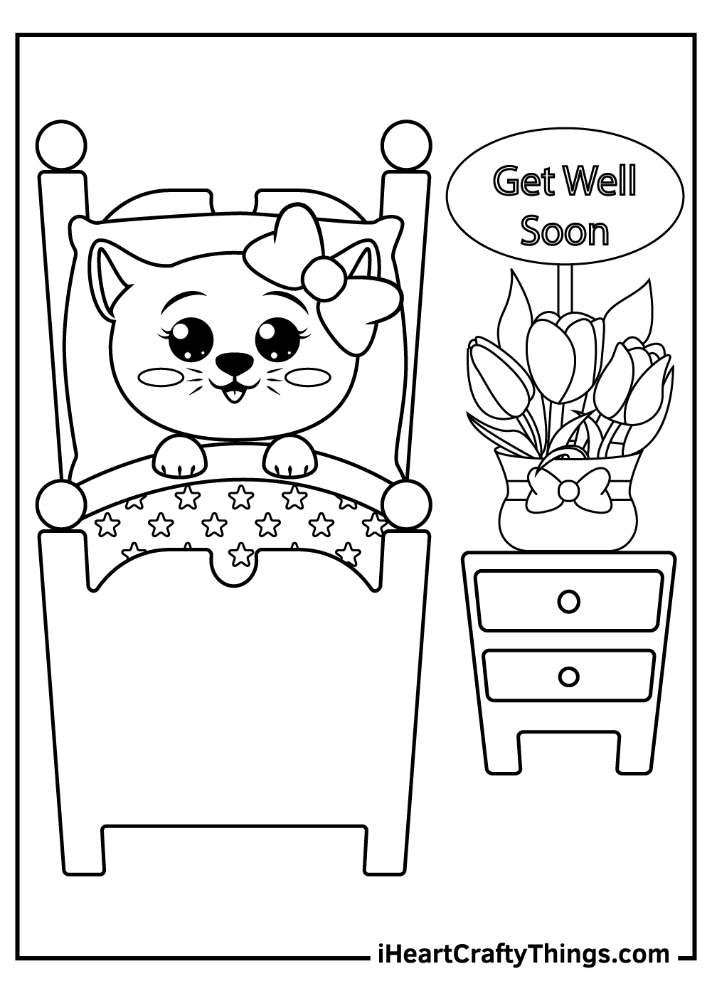 15 Get Well Soon Coloring Pages 100 Free Printables 