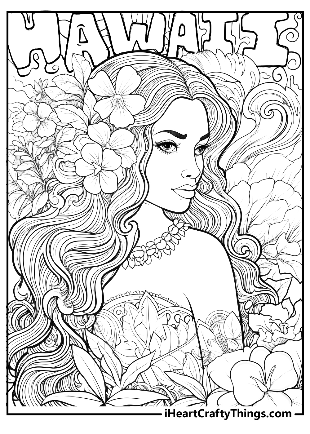 15 Hawaii Coloring Pages For Kids 100 Free PDF Printables 