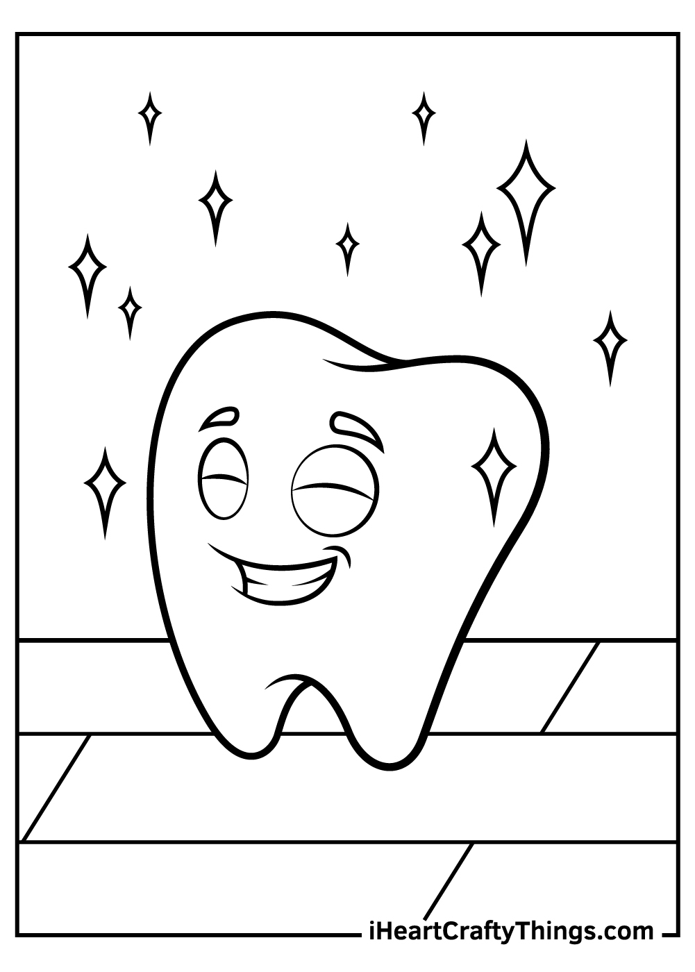 15 Tooth Coloring Pages 100 Free Printables 