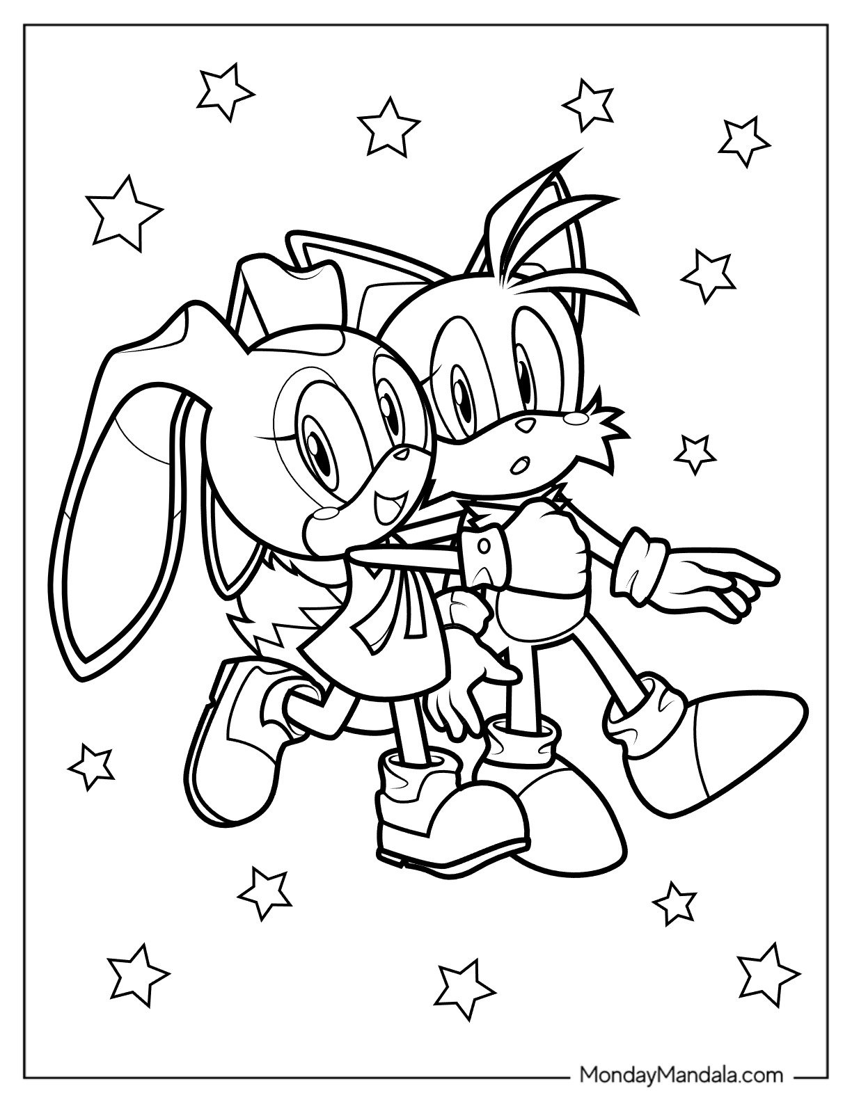 18 Tails Coloring Pages Free PDF Printables 