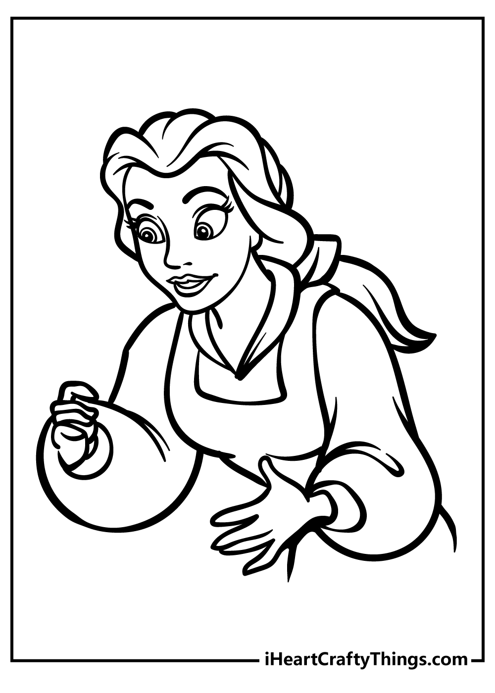 20 Belle Coloring Pages 100 Free Printables 