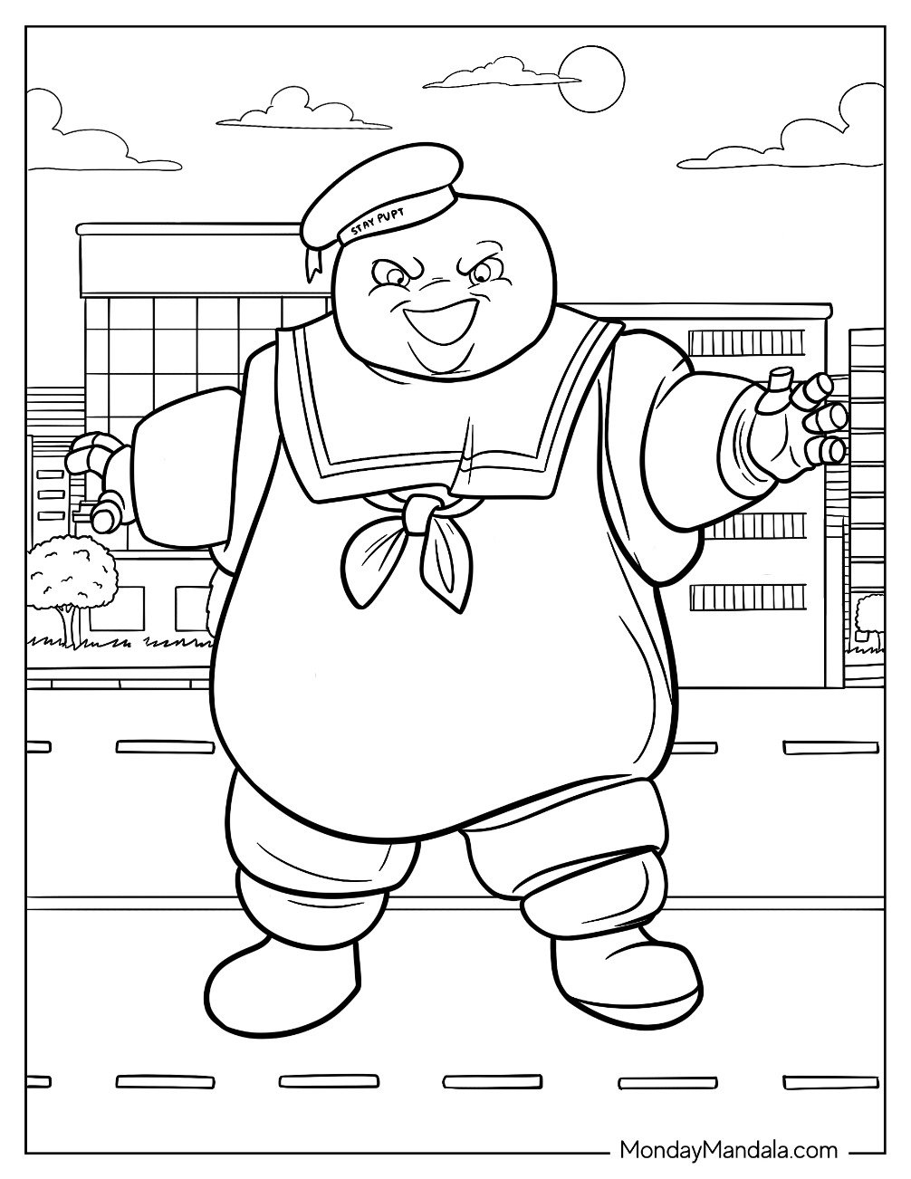 20 Ghostbusters Coloring Pages Free PDF Printables 