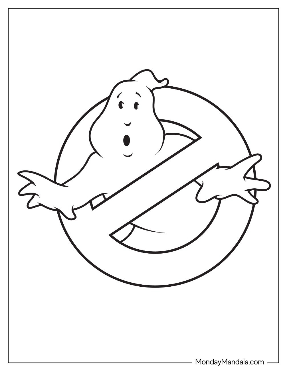20 Ghostbusters Coloring Pages Free PDF Printables 