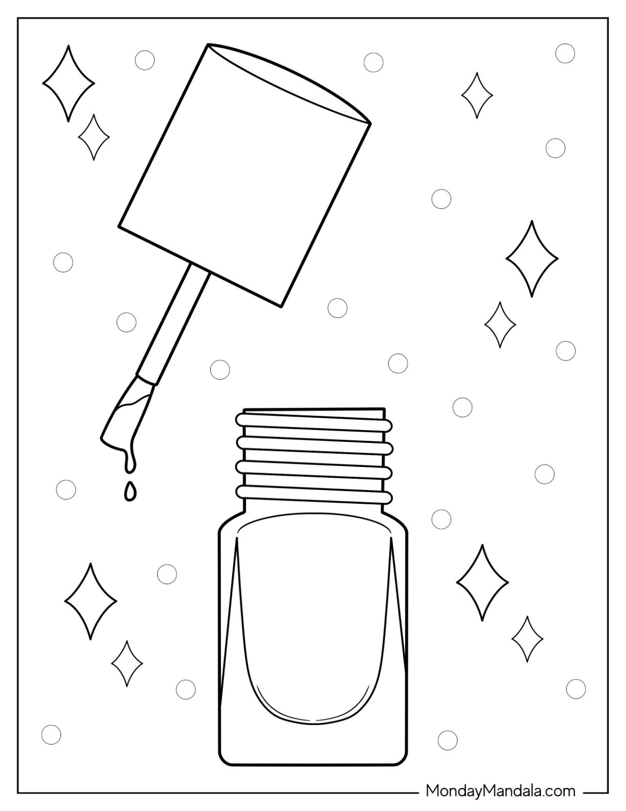 20 Makeup Coloring Pages Free PDF Printables 
