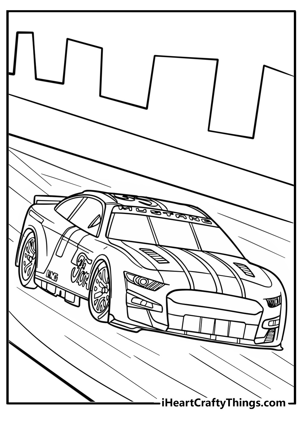 20 NASCAR Coloring Pages 100 Free To Print 