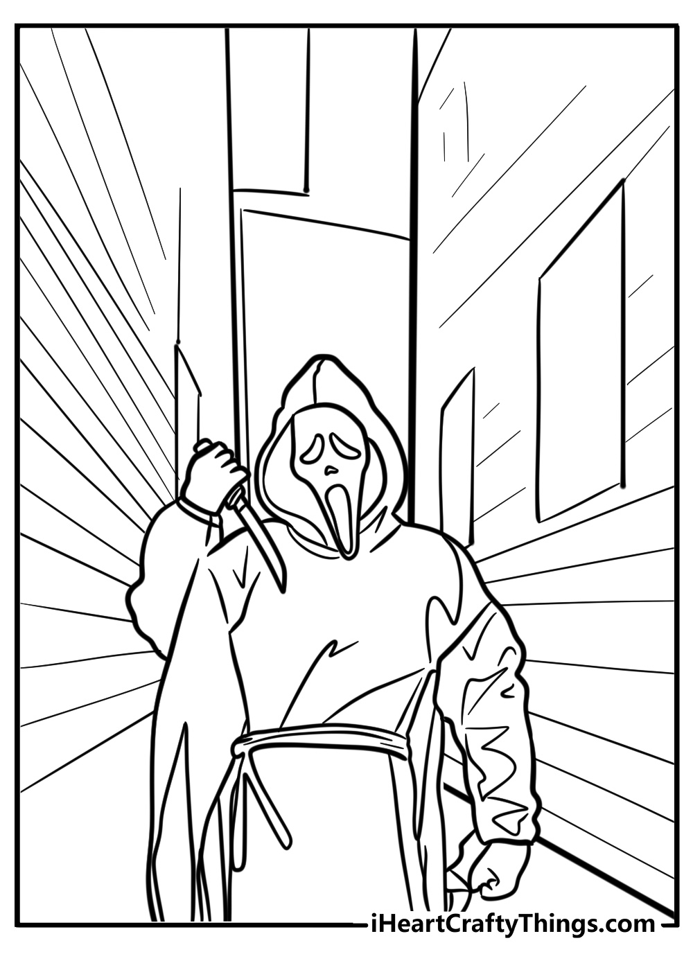 20 New Scream Coloring Pages 100 Free To Print 