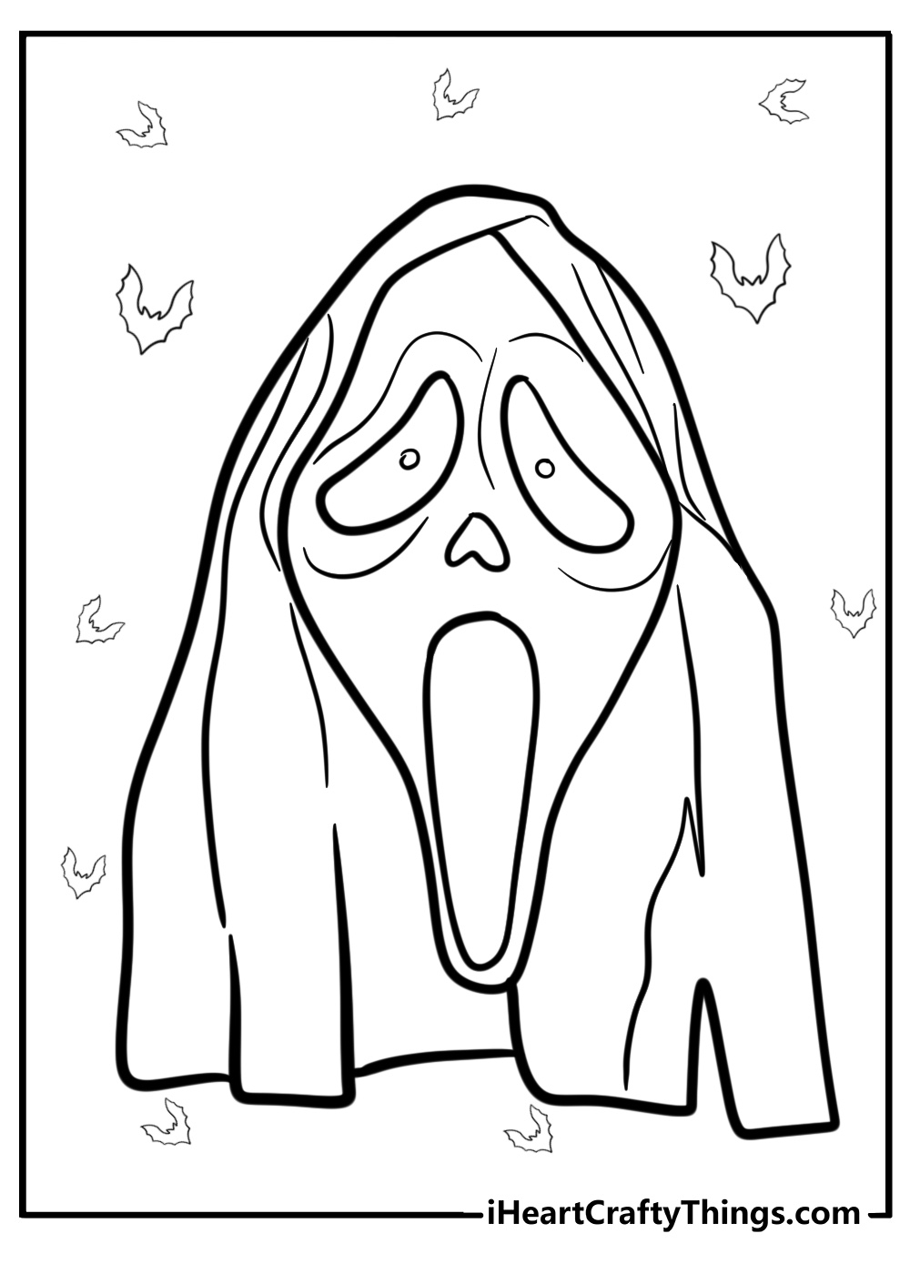 20 New Scream Coloring Pages 100 Free To Print 
