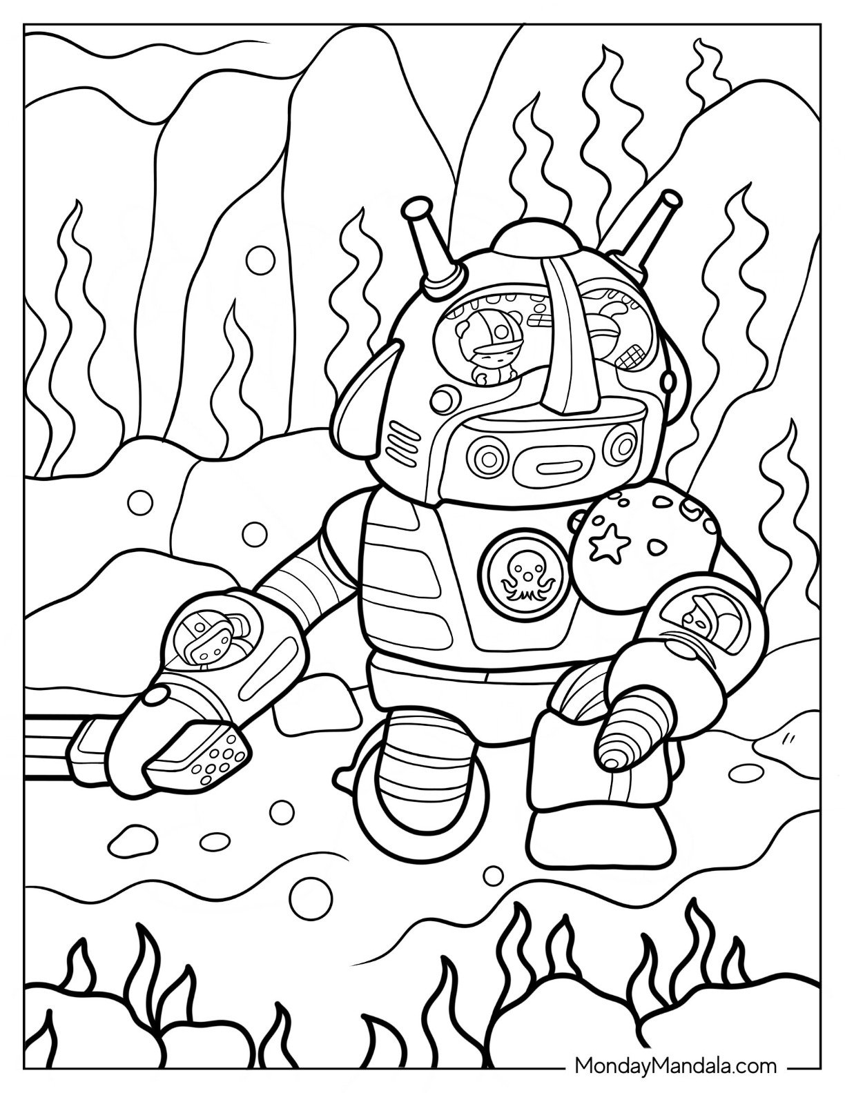 20 Octonauts Coloring Pages Free PDF Printables 