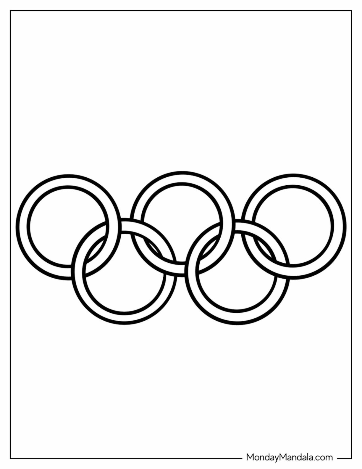 20 Olympics Coloring Pages Free PDF Printables 
