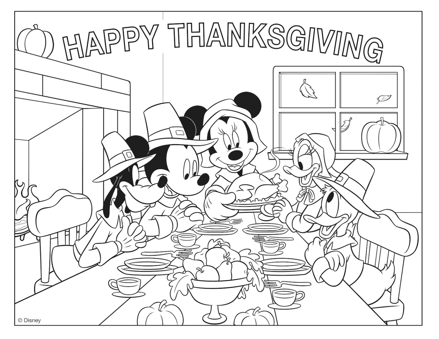 20 Thanksgiving Coloring Pages To Print For Kids Motherly Worksheets Library