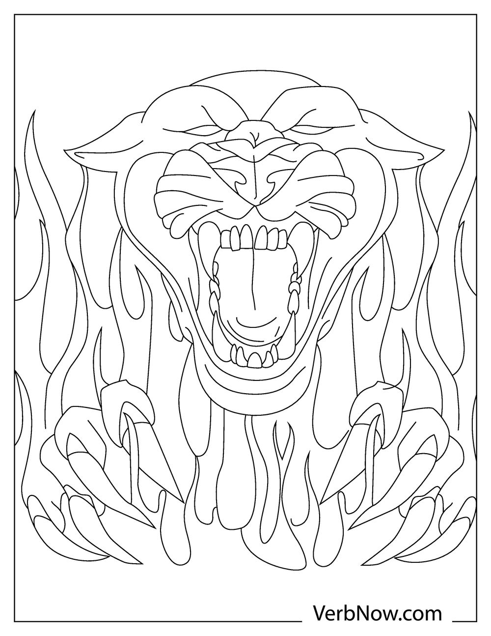 22 Free Panther Coloring Pages For Download Printable PDF 