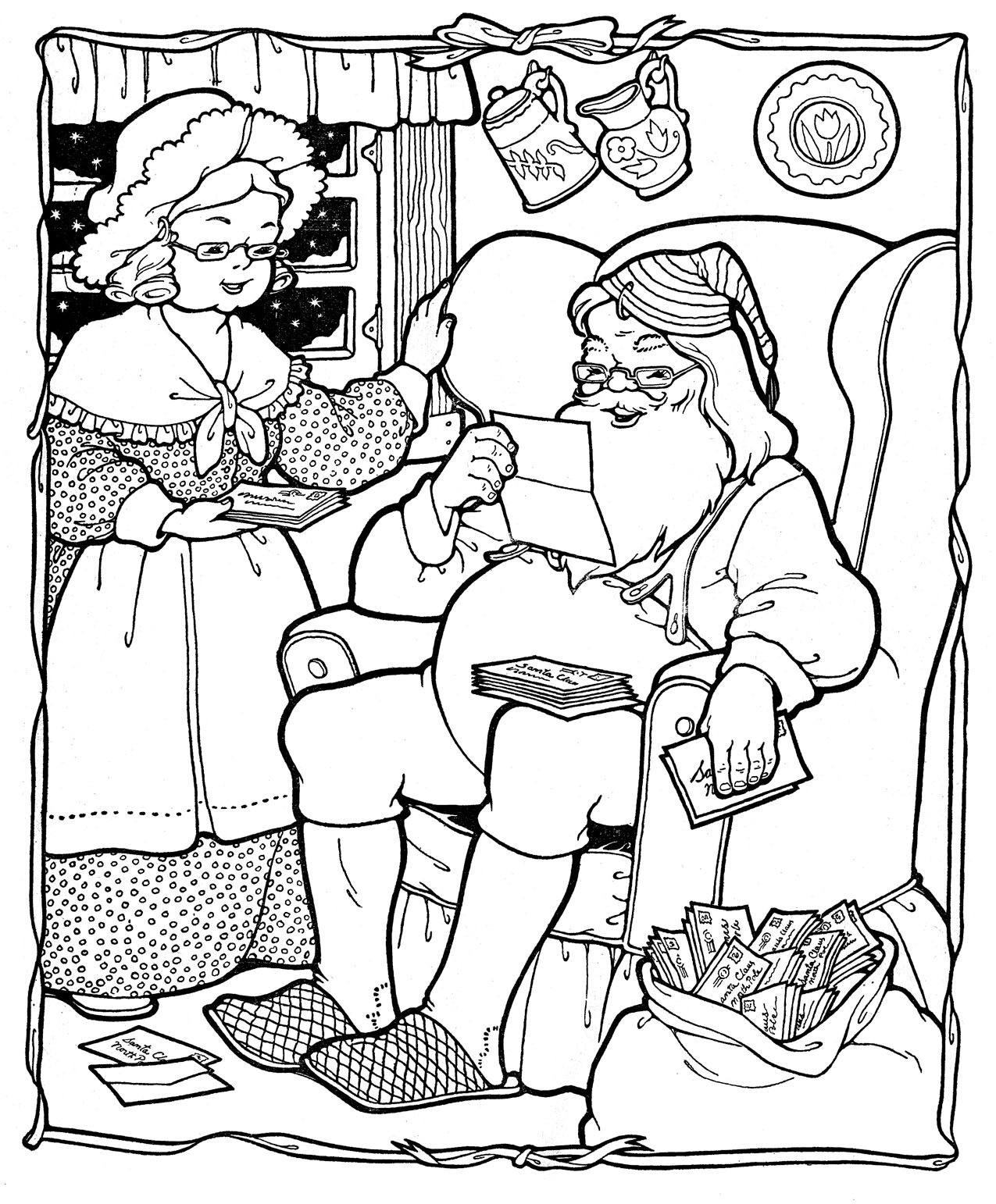 Free Christmas Coloring Pages For Kids Pdf
