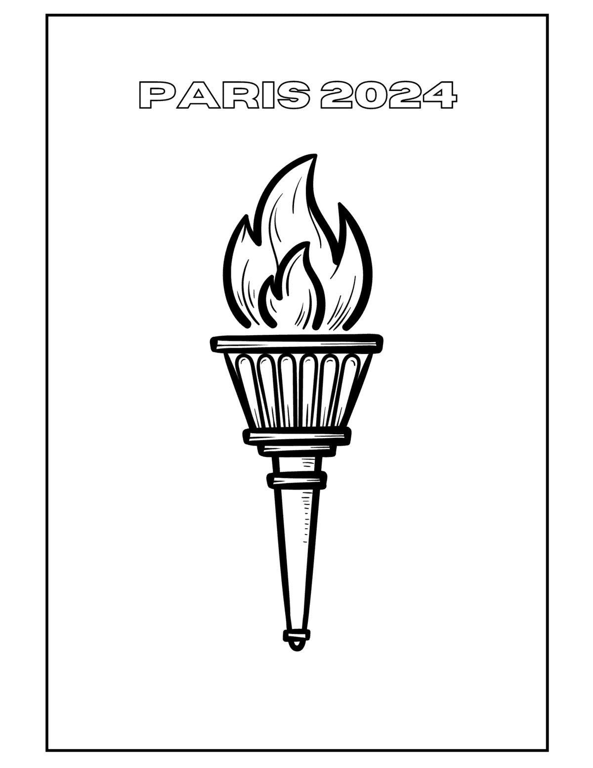 Free Printable Olympic Coloring Pages