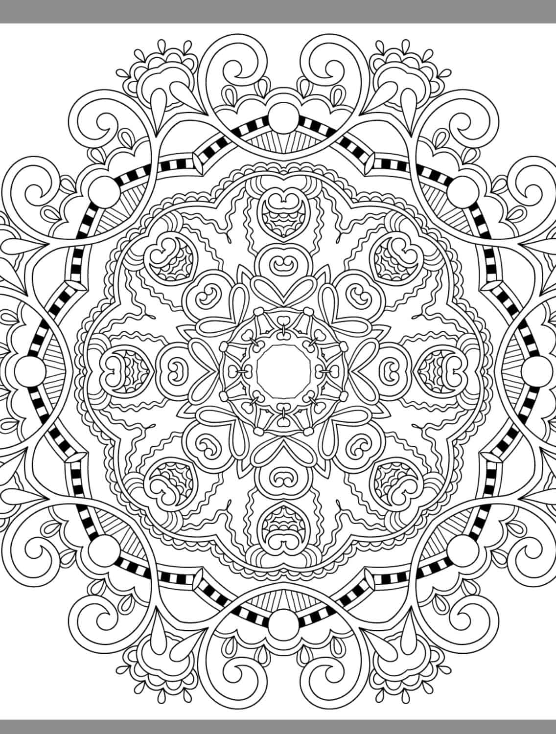 24 More Free Printable Adult Coloring Pages Nerdy Mamma