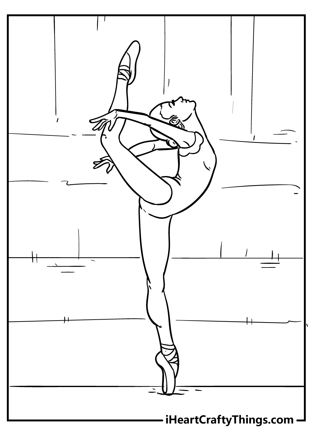 25 Ballet Coloring Pages PDFs Free To Download Printables 