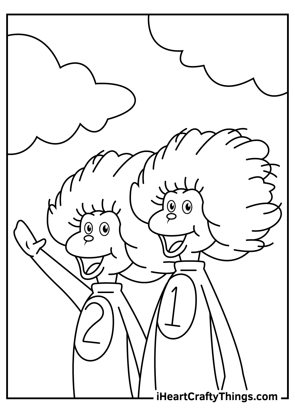 25 Cat In The Hat Coloring Pages 100 Free Printables 