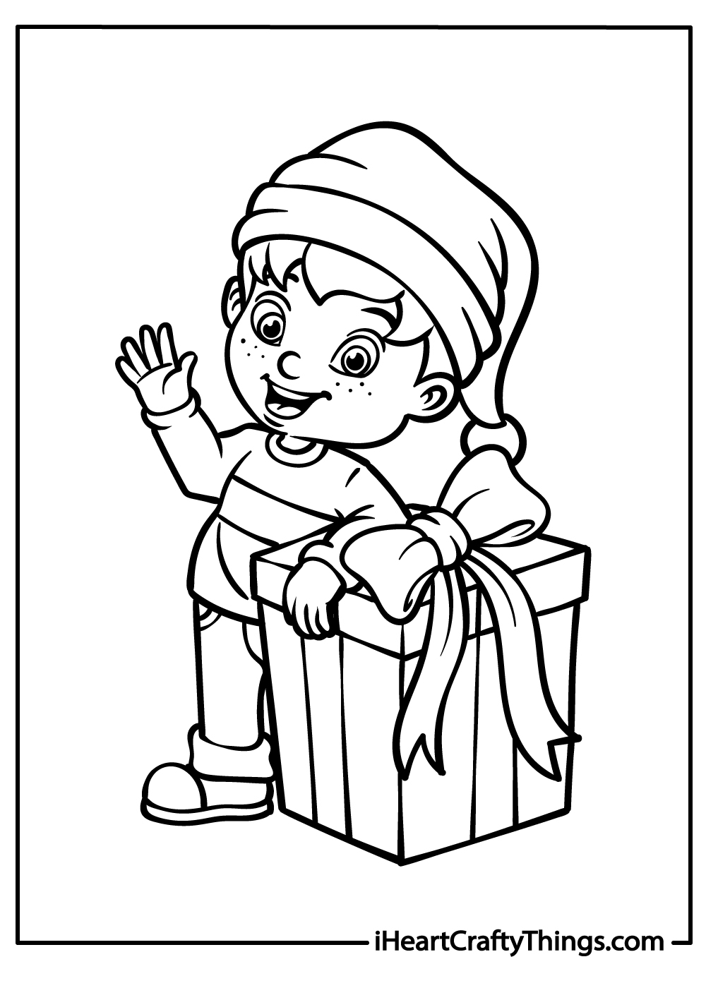 25 Christmas Present Coloring Pages 100 Free Printables 