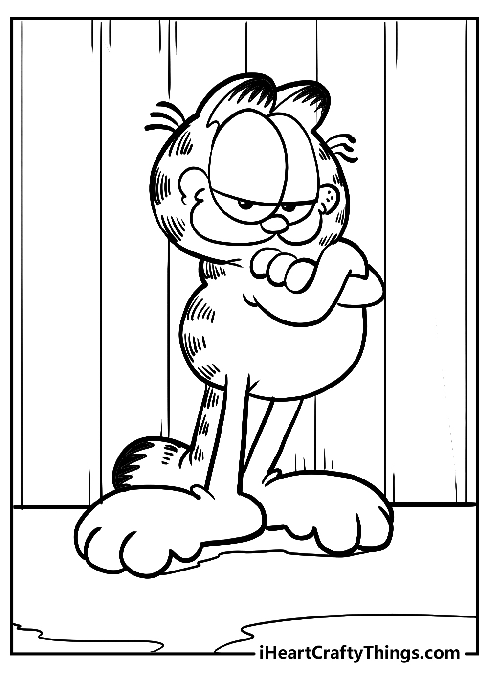 25 Garfield Coloring Pages Cute Free PDF Printables 