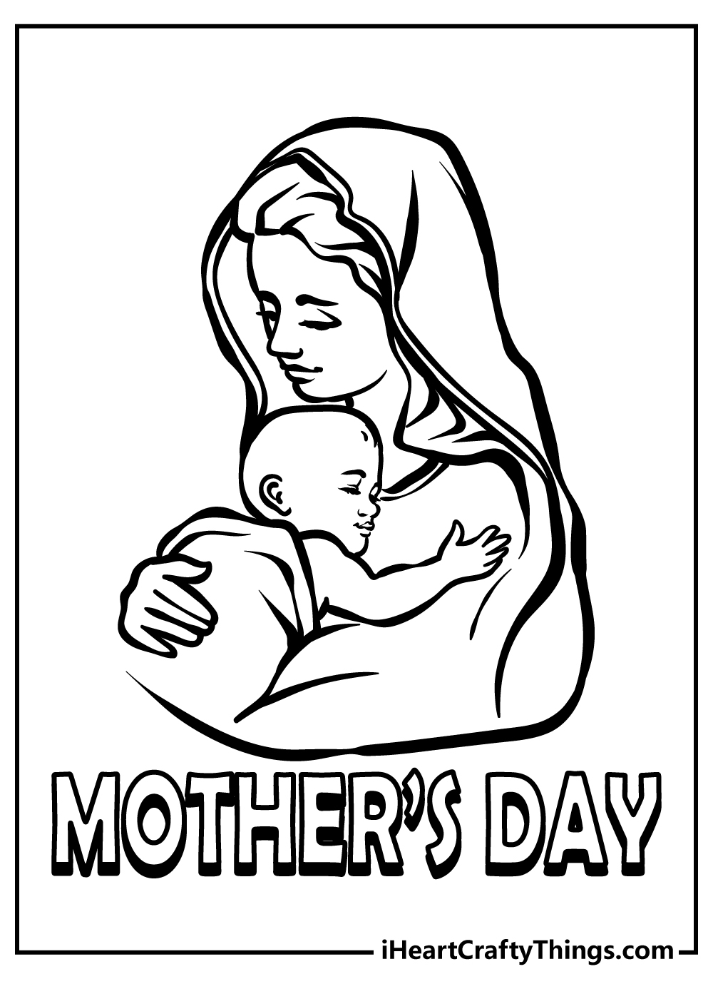 25 Mother s Day Coloring Pages 100 Free To Print PDFs 