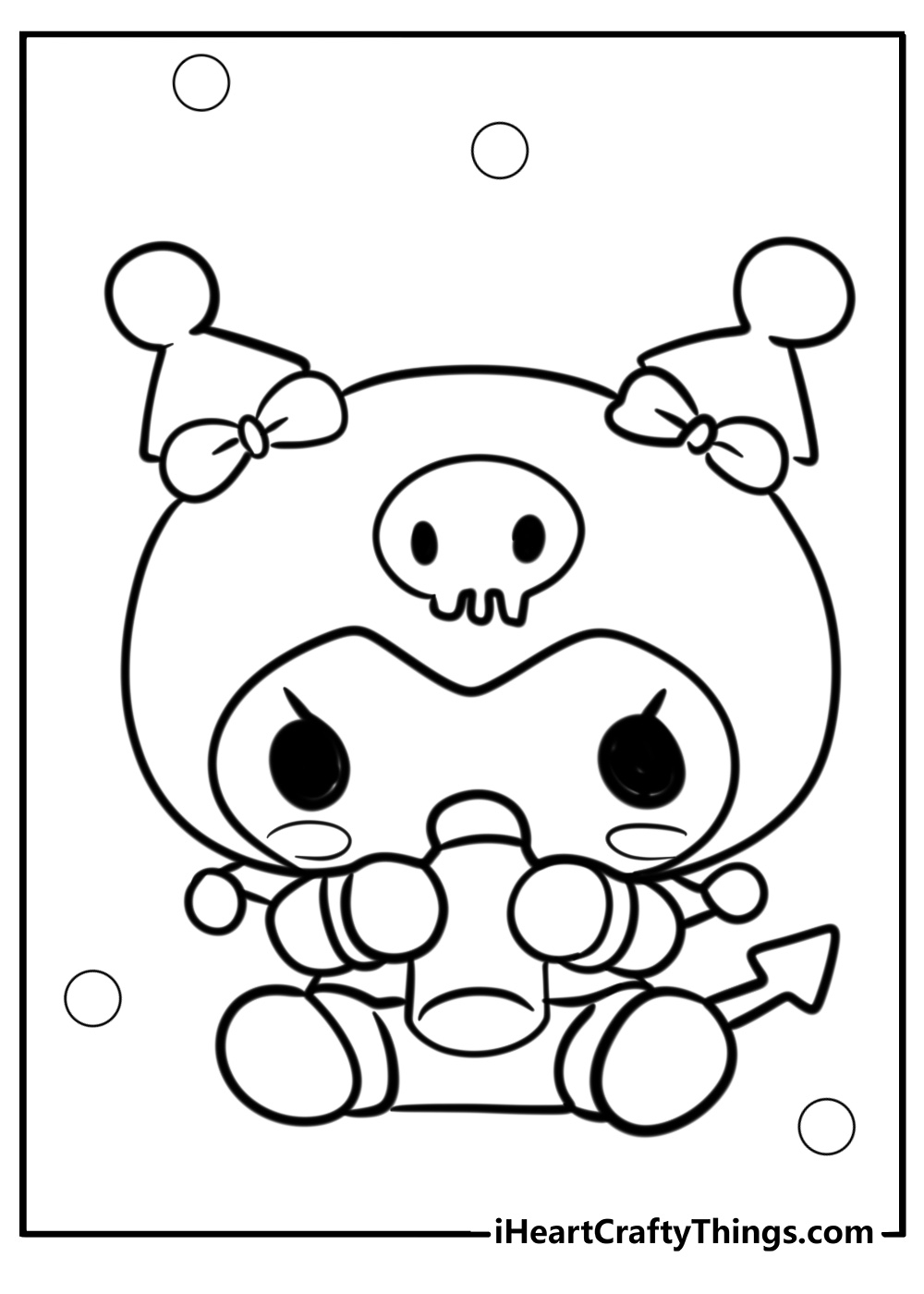 25 My Melody Coloring Pages For Kids 100 Free To Print 