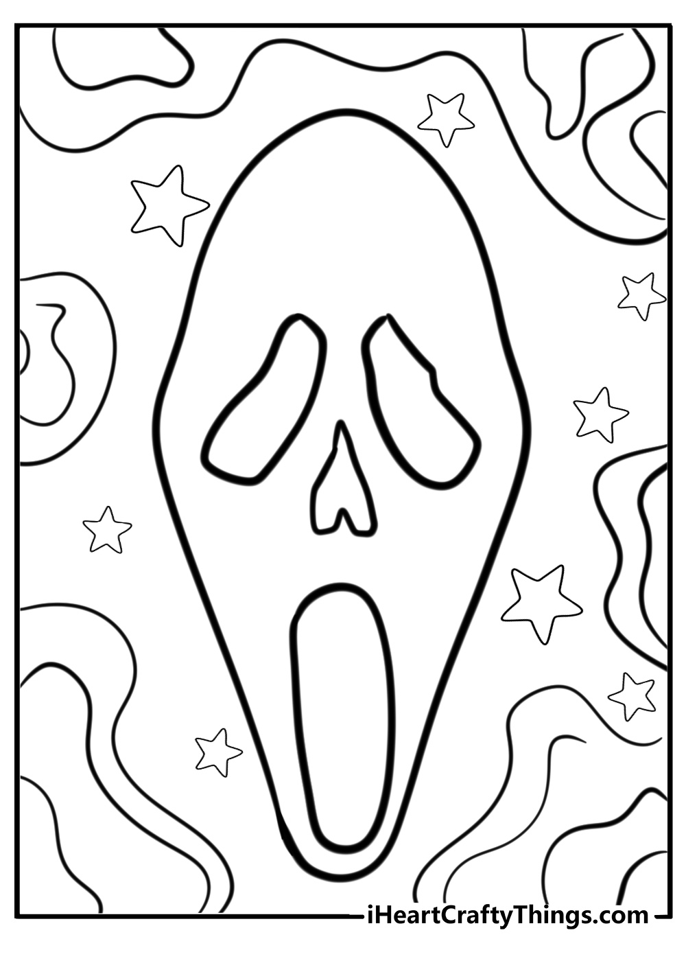 Horror Coloring Pages Printable