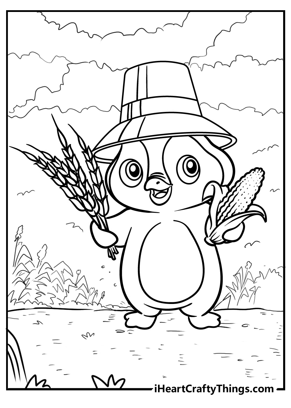 Penguin Coloring Pages Free Printable