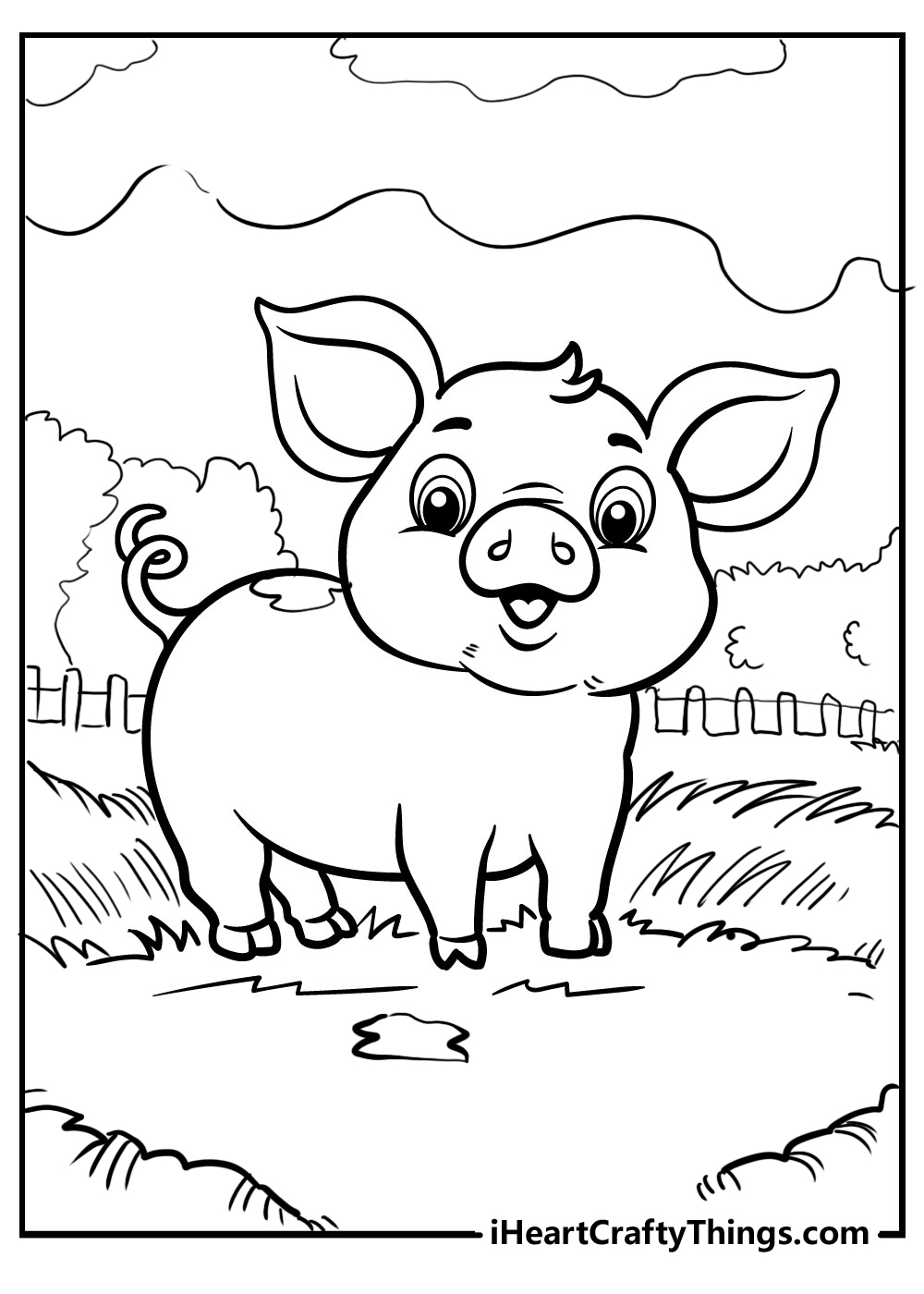 25 Pig Coloring Pages 100 Free Printables 